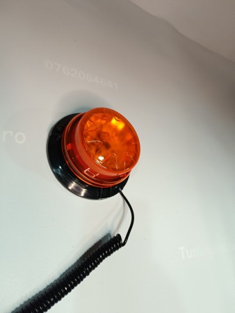 Girofar LED 9 functi cu prindere magnet 12/24v 360grade [4]