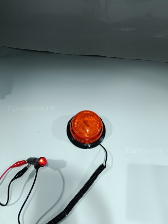 Girofar LED 9 functi cu prindere magnet 12/24v 360grade [7]