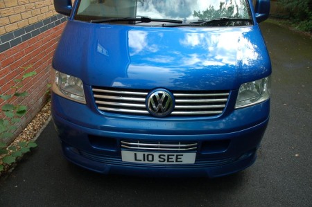 Grila crom VW t5 2005-2009 [1]