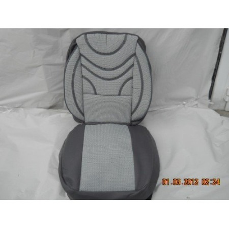 Husa auto de culoare gri cu bureti laterali [1]