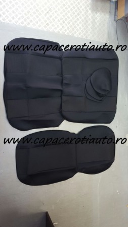 Huse scaune 2+1 pentru buss negre [0]