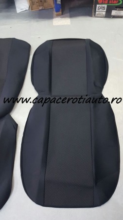 Huse scaune 2+1 pentru buss negre [2]