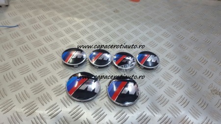 Kit capace+ embleme capota si portbagaj cu M Power [0]