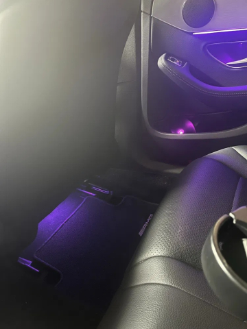 Kit Profesional Lumină Ambientală Auto RGB – 18 Module Acrilice cu Control Wireless și App Control [4]