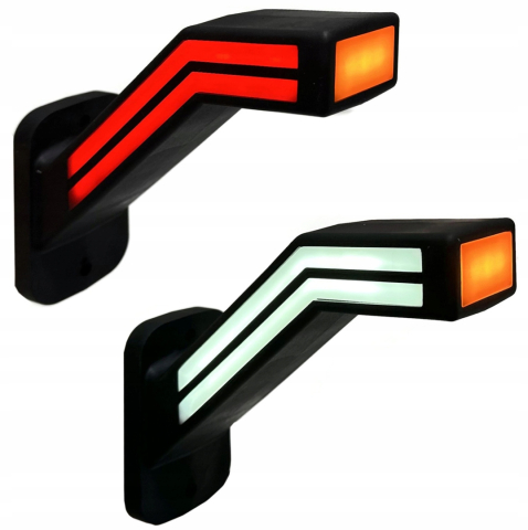 Lampă Gabarit LED Braț Lung cu Efect Neon 12V/24V-semnalizare dinamica [3]