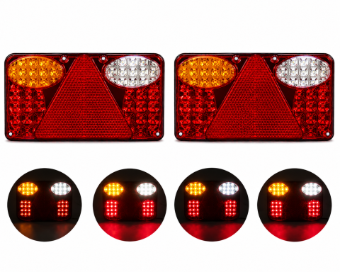 Stopuri remorca - Lampa Spate Remorca LED 12V Multifunctionala