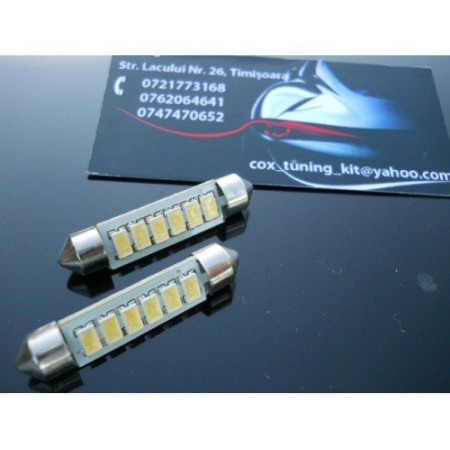 Led sofit cu 6 smd canbus de 44mm [1]