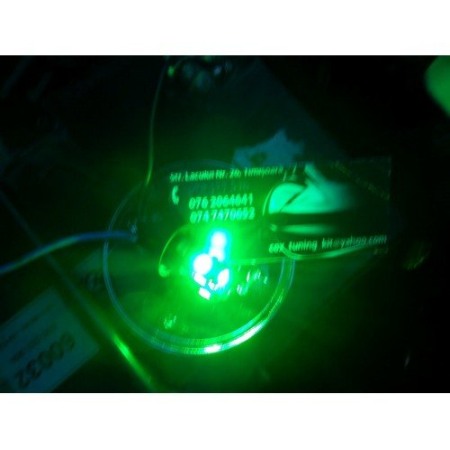 Led verde de pozitie cu 5 smd cu soclu t10 [0]