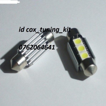 Leduri - Leduri c5w sofit cu 3smd canbus cu radiator de racire
