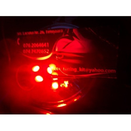 Leduri cu 5smd solcu t10 de culoare rosie [0]