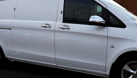 Manere din inox Mercedes Vito fara keyless go W447 2015-2023 [2]