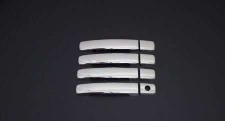 Accesorii exterior - Manere din inox Nissan Qashqai / Qashqai +2 2007-2013 fÄrÄ Ikey