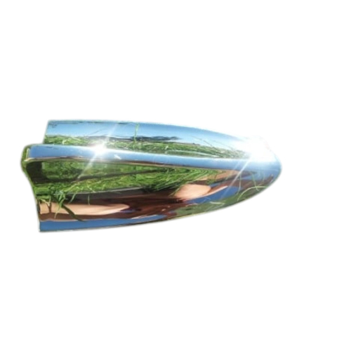 Diverse - Ornament coada de rechin cromat