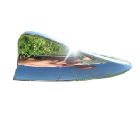 Ornament coada de rechin cromat [3]