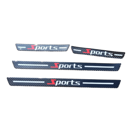 Ornamente de prag auto din fibrÄ de carbon 5d anti-zgÃ¢rieturi [11]