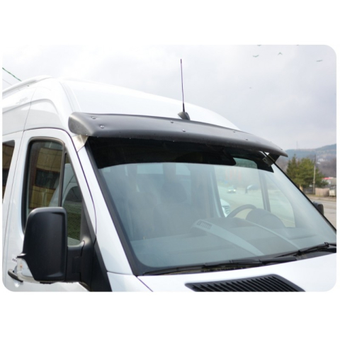 Parasolar Parbriz VW Crafter 2006 , Plastic ABS + Cadru Metalic, Negru Lucios [7]