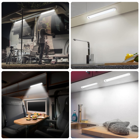 Plafonieră Auto LED Universală 25cm –15W,1380lm, 12V-24V, Lumină Puternică Alb-Rece - Copie [9]