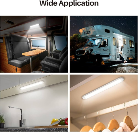 Plafonieră Auto LED Universală 30cm –10W,1848lm, 12V-24V, Lumină Puternică [3]