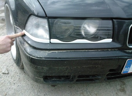 Accesorii exterior - Pleoape pentru BMW E36 de sub far
