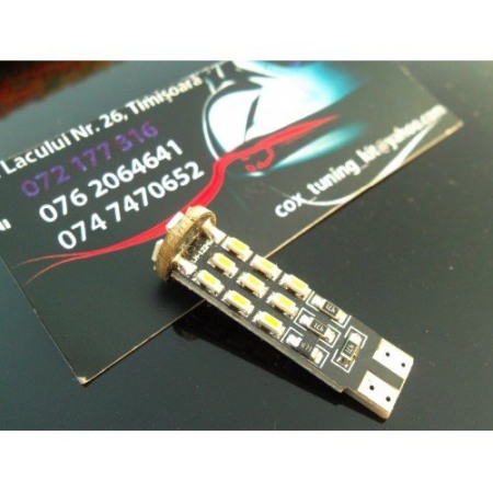 POZITIE CAMBUS LA 24SMD FOARTE PUTERNICE LUMINA ALB XENON [0]
