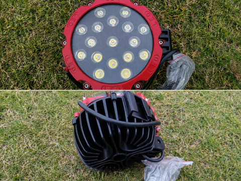 Set 2 Proiectoare LED Rotunde 7 Inch 10-60V Offroad [3]