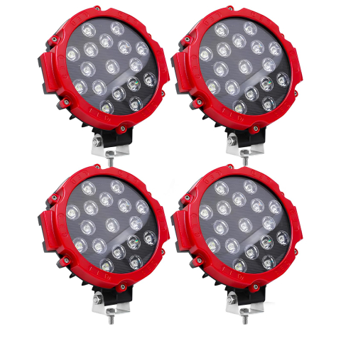 Proiectoare de jeep sau tir - Set 2 Proiectoare LED Rotunde 7 Inch 10-60V Offroad