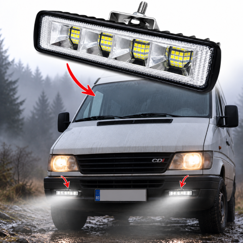Proiector Lampa LED 18W 12-24V 6500K IP68 [2]