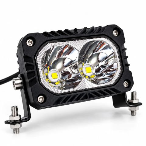 Leduri - Proiector LED 20W, 2 LED, Trotinetă, ATV, Auto, off-roud