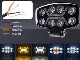 Proiector LED Alb-Galben universal 90w 12v/24v off-road atv [1]