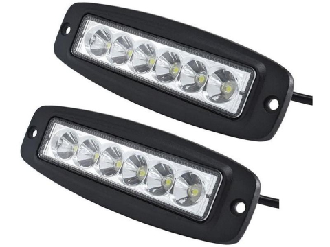 Proiector LED Auto Offroad 18W 12V-24V, 1320 Lumeni, 6000K, Încastrabil [5]