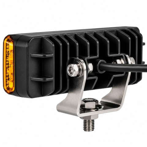 Proiector LED Galben 2800k 12-24V, 6 LED, 15x4 cm, [7]