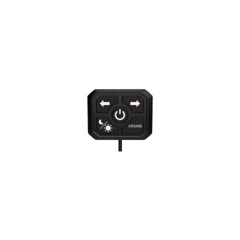 Proiector LED stroboscopic 12-24V, 15W, 47 cm, galben, cu telecomandă, super slim – IP65 [3]
