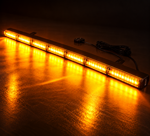 Bară Girofar LED 123,5 cm, 40W, 10-32V, Galben, IP67 [6]