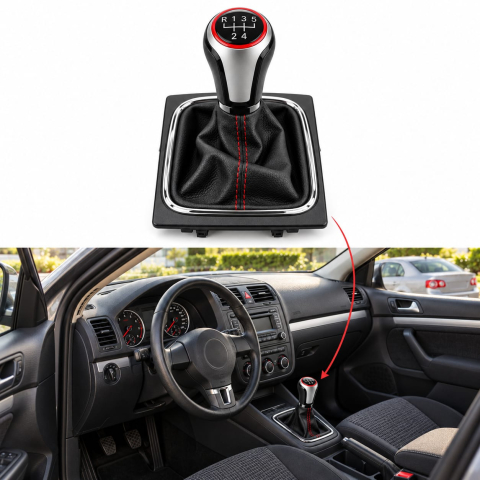 Manson schimbator - Schimbător viteze VW Golf 5/6, 5 trepte, stil GTI