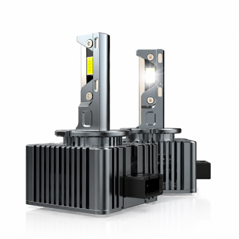 Kit instalatie xenon cambus - Set 2 Becuri LED D1S 120W 12000lm 6500K Canbus Plug & Play IP68