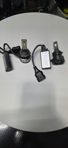 Set 2 Becuri LED HB3 Canbus 120W – 12000 LM, 6000K Alb Rece, V20 [2]