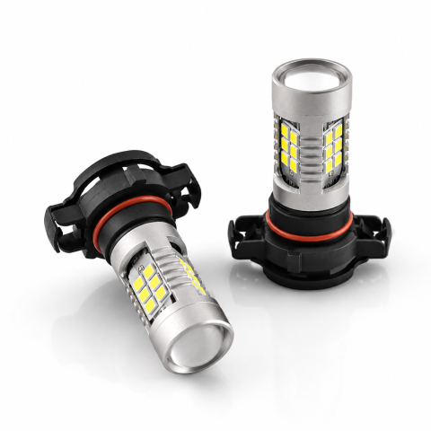 Kit instalatie xenon cambus - Set 2 Becuri LED H16 CANBUS 21 SMD 5500K Alb Xenon