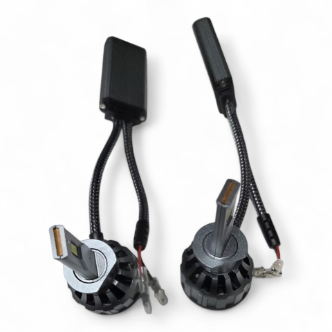 Set 2 Becuri LED H1 Canbus 120W – 12000 LM, 6000K Alb Rece, V20 [10]