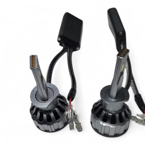 Set 2 Becuri LED H1 Canbus 120W – 12000 LM, 6000K Alb Rece, V20 [9]