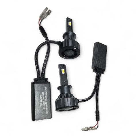 Set 2 Becuri LED H1 Canbus 120W – 12000 LM, 6000K Alb Rece, V20 [7]