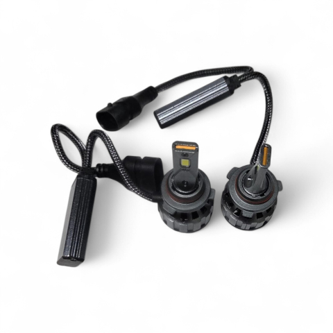 Set 2 Becuri LED HB3 Canbus 120W – 12000 LM, 6000K Alb Rece, V20 [1]