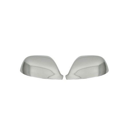Accesorii exterior - Set 2 capace oglinda din plastic cromat VW T5 Transporter/Caravelle/Multivan 2010-2015 (plastic ABS)