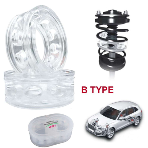 Suspensi auto - Set 2 Înălțătoare Suspensie Auto Poliuretan Transparent