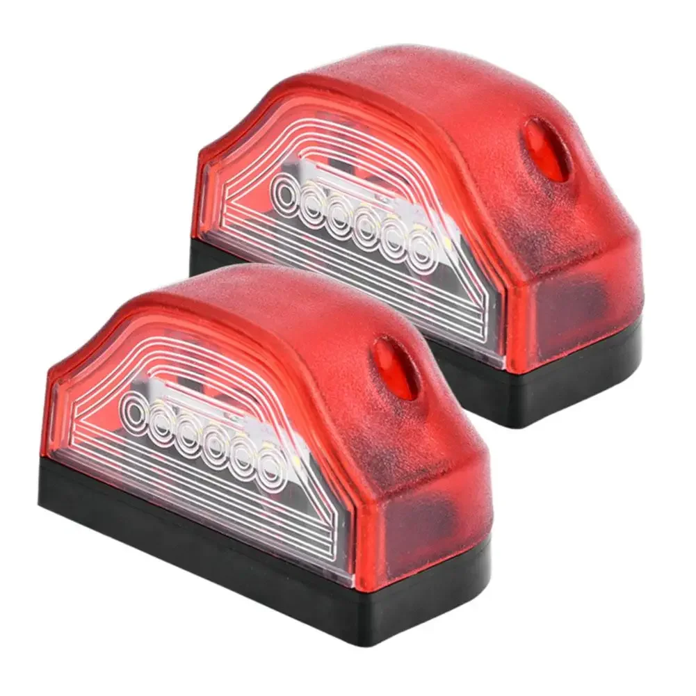 Set 2 lampi LED iluminare numar remorca 12V 24V lumina alba [2]