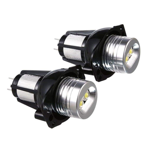 Set 2 LED Marker Angel Eyes BMW E90 Seria 3, 6W, Alb Puternic, Fără Eroare [1]