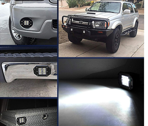 Set 2 Proiectoare LED 48W Off Road 12V-24V [4]