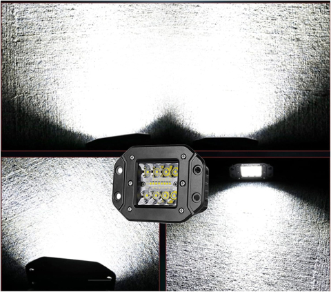 Set 2 Proiectoare LED 48W Off Road 12V-24V [2]