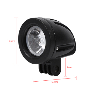 Set 2 Proiectoare LED Moto 10W 12V Lumina Alba 1800LM [3]