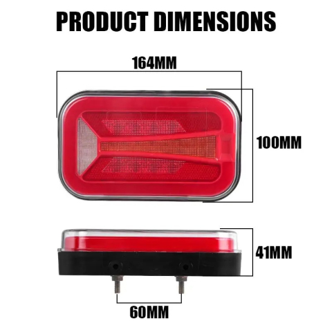 Set 2 Stopuri LED Remorcă Semnalizare Dinamică 12V/24v [1]