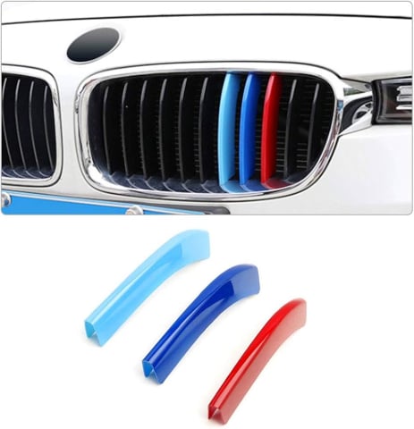 Grile - Set 3 Ornamente Grilă BMW Seria 3 f30 , M Performance Style